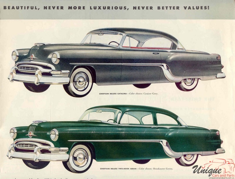 1954 Pontiac Brochure Page 11